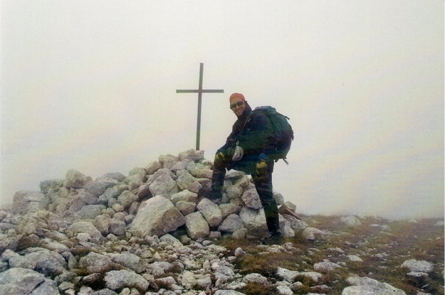 Il Monte Morrone della Majella da Passo San Leonardo