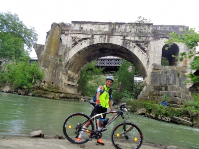 Solitaria di 50 Km per l&#039;Anello dei parchi a Nord di Roma