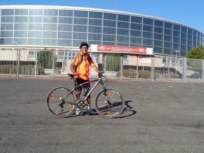 Solitaria di 35 Km intorno ad una caotica Roma per la consegna di una locandina