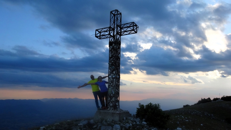Con il ritorno della Grandissima Appenninista di Cassino Rossana Ciummo per l'anello pomeridiano-serale sul Monte Cairo
