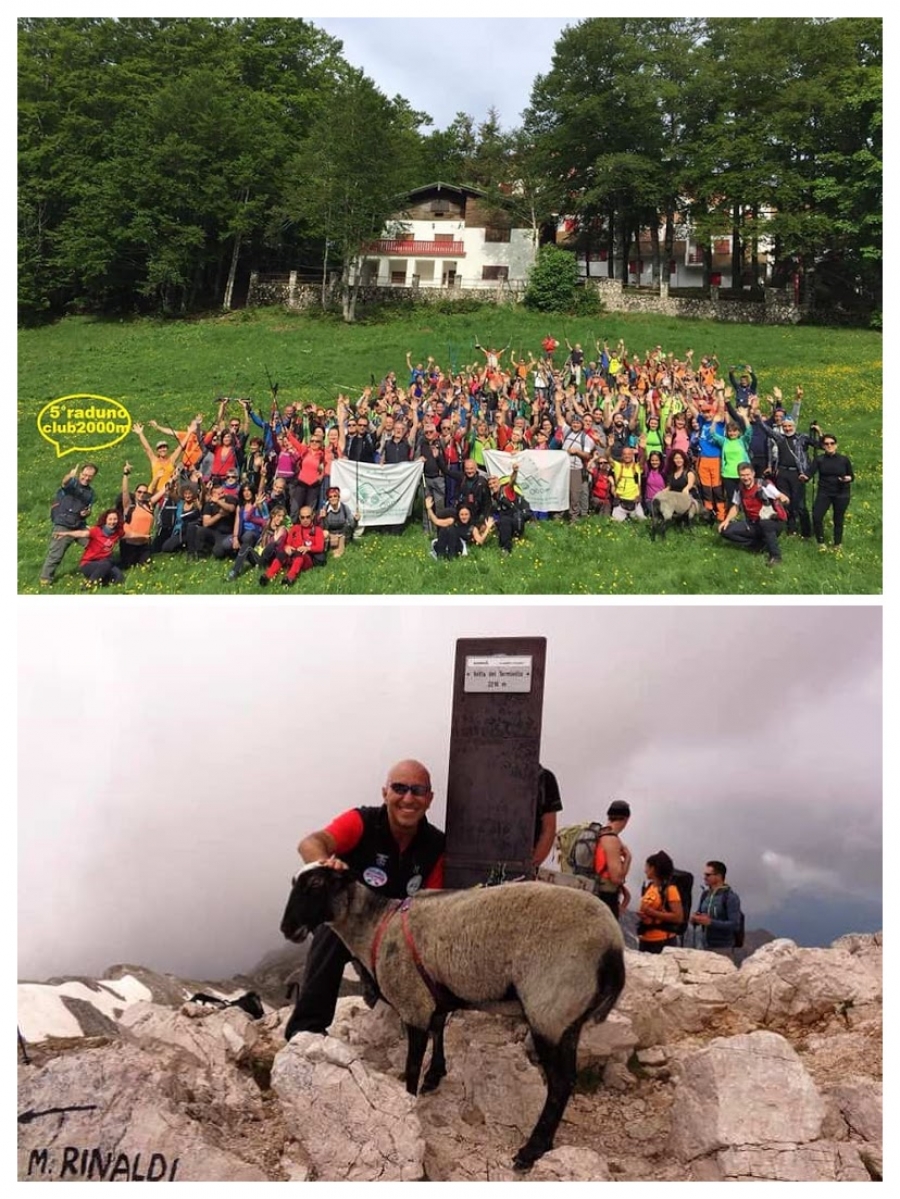 Le 200 Anime del Club 2000m per il grandioso V Raduno in Montagna sul Terminillo