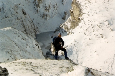 Sopra il Canyon della Valianara