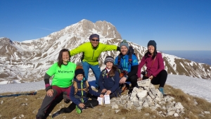 Con gli OTTO SCARPONI e la Zia Monica per la traversata delle cime del Monte Scindarella sul Gran Sasso d&#039;Italia