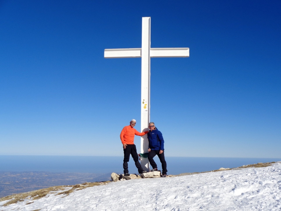 Con il Grande Nino Pallitti per la bianca Traversata della Montagna dei Fiori