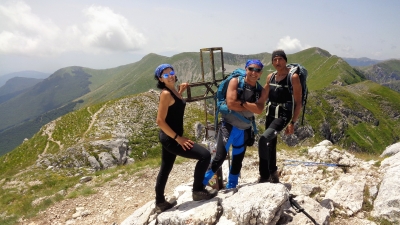 La grande traversata delle creste di Pizzo Deta da Roccavivi a Rendinara per il Peschiomacello