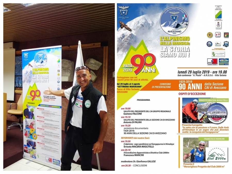 Come una Ascesa: Ospite d'Eccezione alla Festa dei 90 Anni del CAI di Avezzano