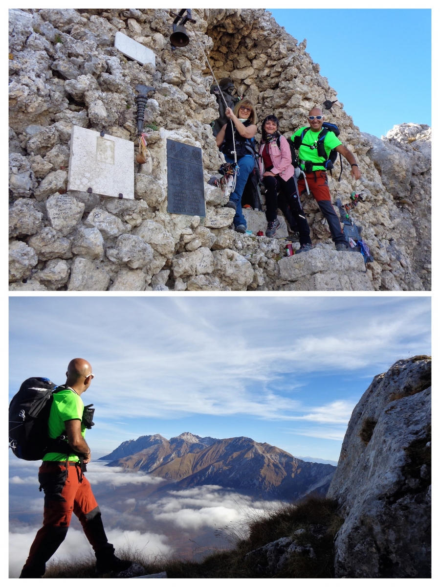 Il magnifico anello-traversata della Madonnina dell'Arapietra sul Gran Sasso D'Italia