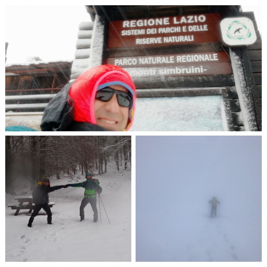Contro il meteo per l'avventuroso anello sui Monti Simbruini