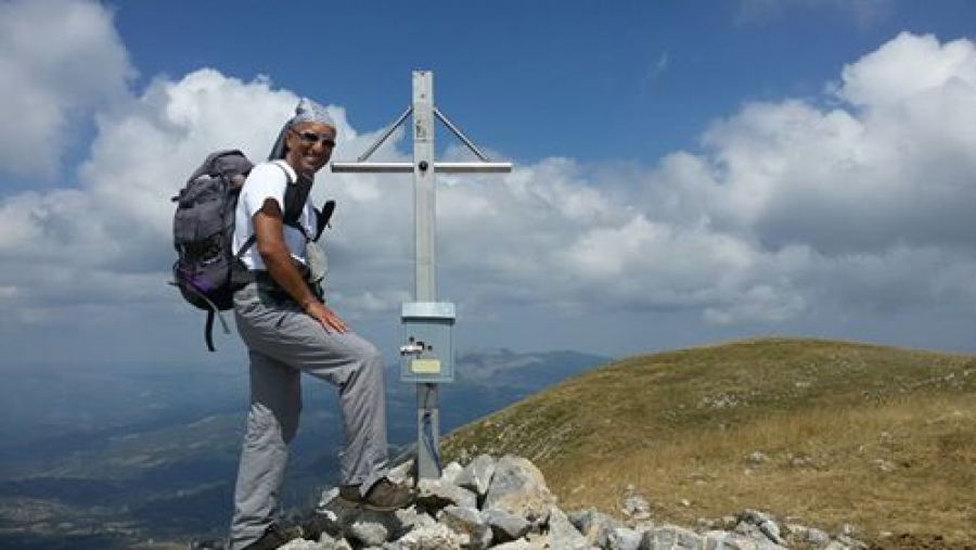 La prima ascesa del mio piccolo sogno sugli Appennini dell'Italia Meridionale con la Cima più alta del massiccio del Sirino della Basilicata: Monte Papa (alt.2005m)