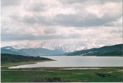 Il Lago di Campotosto a Primavera