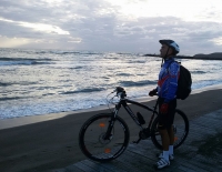 Solitaria MTB di 30 Km per un tramonto su Ostia