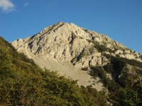 La parete Nord del Monte Porrara...