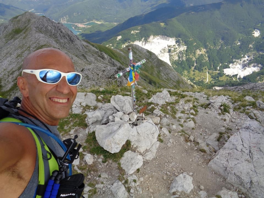 2° giorno alla scoperta delle ALPI APUANE raggiunta la seconda cima più alta: MONTE TAMBURA