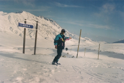 Campo Imperatore con Stefano