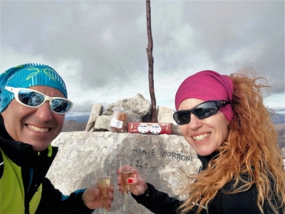 Con la sibilla Sara Marcelli per la vigilia di Natale sull'anello del Monte Morrone della Duchessa