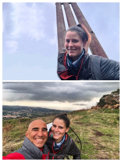 Con l'emozione dei piccoli e lenti passi di Nancy sul Monte Tuscolo dei Castelli Romani