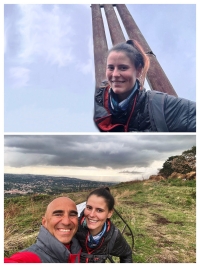 Con l&#039;emozione dei piccoli e lenti passi di Nancy sul Monte Tuscolo dei Castelli Romani