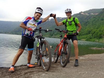 Il Ritorno in MTB con il Marine Maurizio Franciosi ai Castelli Romani