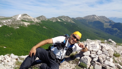 La magnifica solitaria per l'anello delle 8 cime degli Ernici