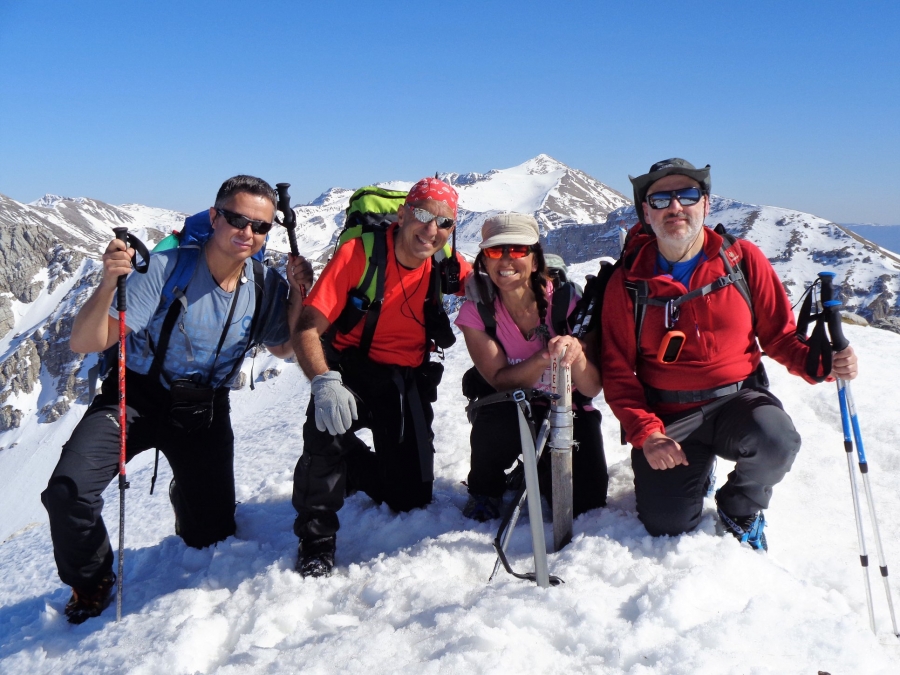 4 Grandissimi Appenninisti per la Traversata del Monte Morrone della Duchessa