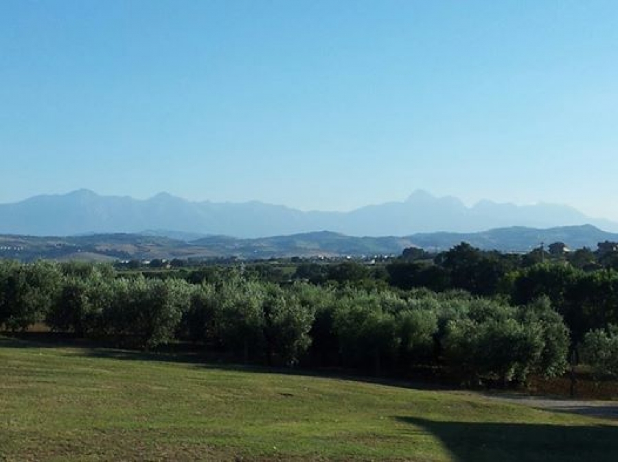 Le montagne dal Mar Adriatico...
