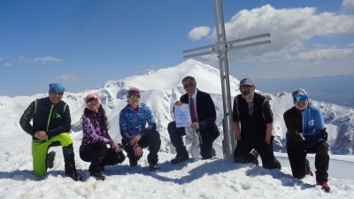 Buona Pasqua sulle Montagne della Duchessa per la cima del Murolungo con le 100 vette invernali di Nicola Luongo