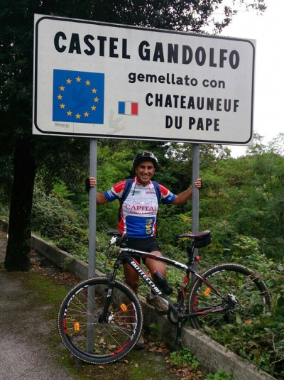 35 Km di MTB : Il doppio periplo del Lago di Castel Gandolfo