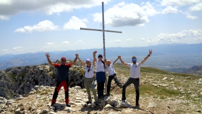Con gli inossidabili OTTO SCARPONI per la traversata-anello delle cime del Monte Sirente