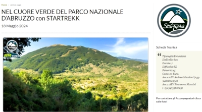 NEWS N. 85 STARTREKK: Accompagnamento Escursionistico FederTrek per l&#039;Anello del Monte Turchio sul PNALM