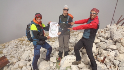Con Alessio Alessandrini " Il Ragazzo dei 2000 " sul Monte Cornacchia del PNALM per TUTTE le 261 Cime dell'Appennino Italiano insieme al Padre Daniele e i suoi FREE MOUNTAIN