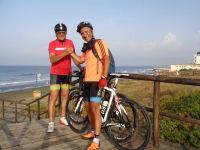 Con il Grandissimo Francesco Di Dio per 60 Km fra Sabaudia e Latina