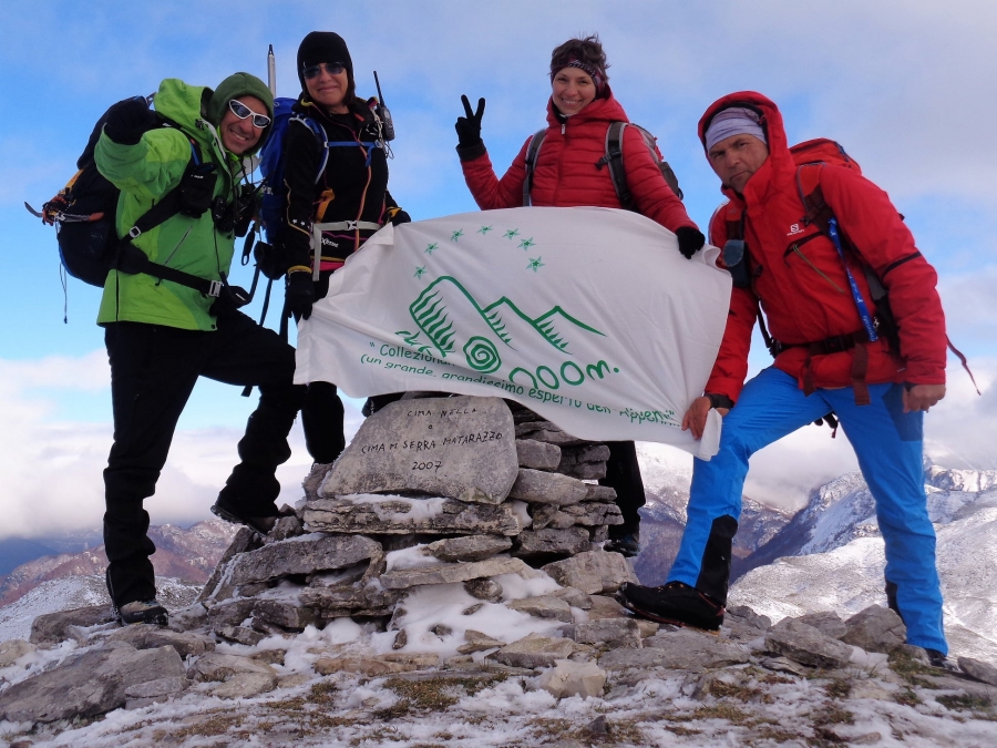 Con il ritorno di Carla D'Annibale e i nuovi Appenninisti Alessandro e Caterina per la Cima di Serra Matarazzo nel PNALM della Regione Lazio