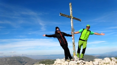 Con la rinascita di Giulia Atzeni per la grande traversata delle 12 Cime Over 2000 metri da Ovindoli a Campo Felice sul Velino-Sirente