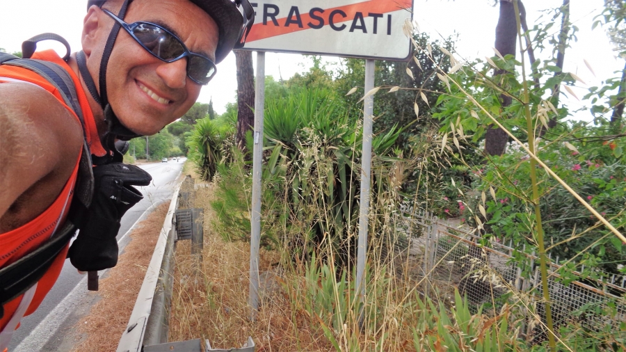 Allenamento MTB Frascati-Roma
