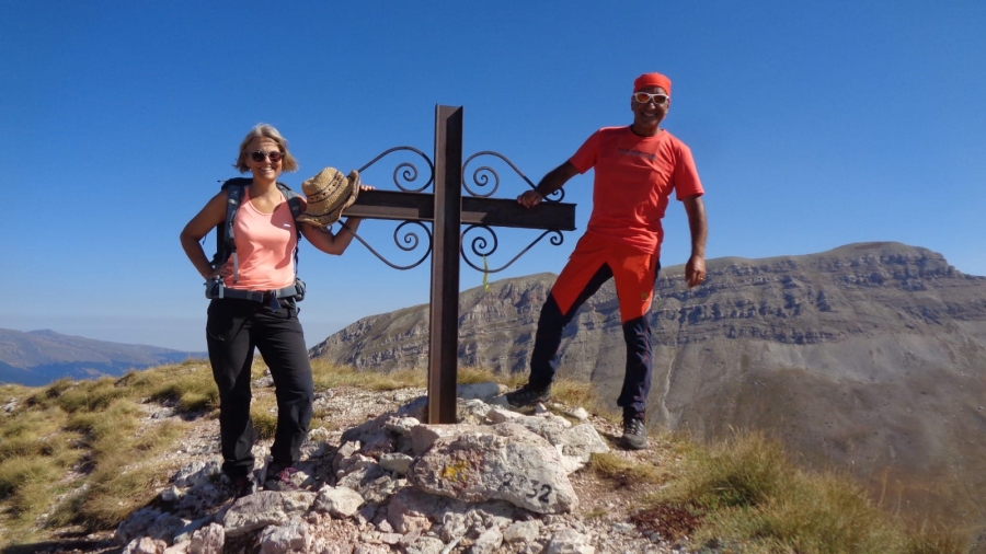 Con il ritorno di RICERCHE e REDAZIONI alias Barbara Marramà per l'anello di Pizzo Camarda sul Gran Sasso D'Italia dalla Val Chiarino
