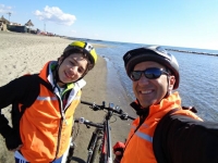 50 Km di MTB per il Mare d&#039;Inverno con il figlio già grande Biker