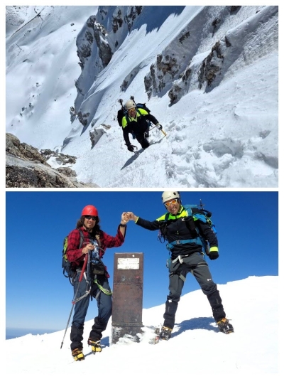 L&#039;Orsacchiotta variante destra per l&#039;anello del Terminillo Nord con la Belva d&#039;Appennino alias Emanuele D&#039;Agnolo