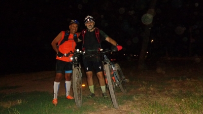 Notturna MTB per il ritorno con il cugino SEBBA e l&#039;anello di un quadrante di Roma