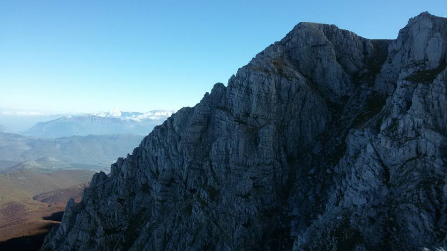 Pareti di roccia...