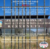 NEWS N.57 Contro la &quot; DERIVA PROIBIZIONISTICA &quot; del Parco Nazionale del Gran Sasso-Laga