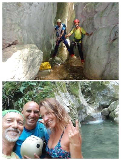 La grande traversata nella Forra di Rio Freddo per 18 calate in corda doppia fra l'Umbria e le Marche
