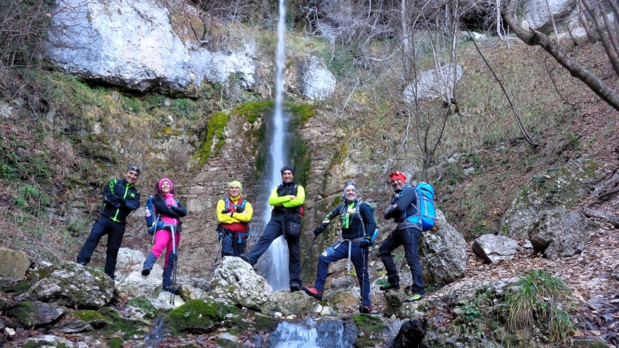 L'anello della Cascata di San Giovanni sui Monti della Majella con i 3 Moschettieri del CAI LANCIANO