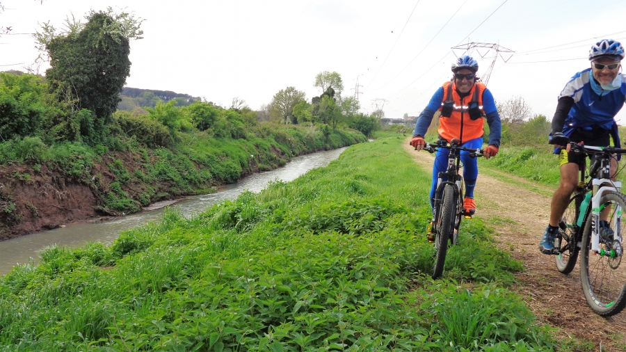 60 Km con i Sentieri Trilussa e Pasolini per la Roma-Ostia-Fiumicino-Parco Leonardo