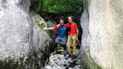 Con il ritorno della signorilita' di Pasqualino De Michelis AE FIE GEV per le Gole di Celano solo per noi