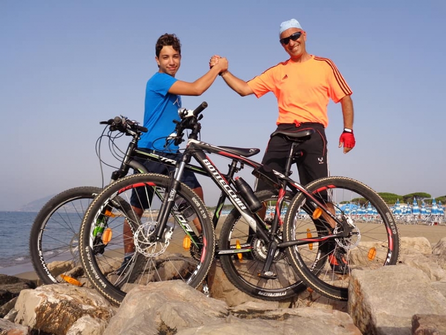 45 Km Da San Felice Circeo a Terracina e ritorno con il Grande Daniele