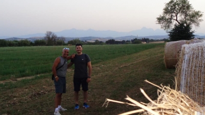Con IN MONTAGNA CON PIER per 10 Km di allenamento serale per le colline di Giulianova