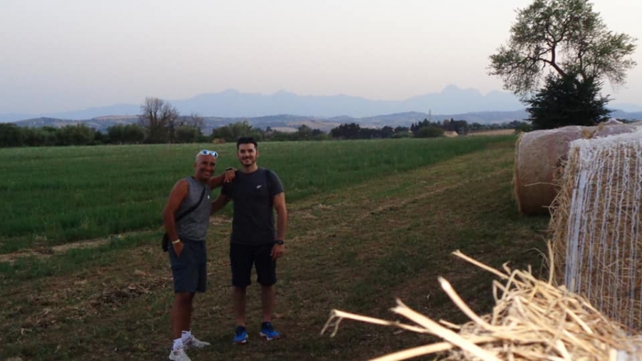 Con IN MONTAGNA CON PIER per 10 Km di allenamento serale per le colline di Giulianova