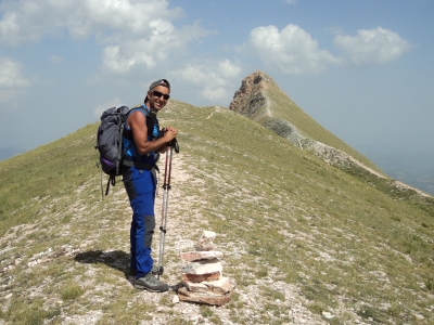 La traversata fra l'Aso ed il Tenna dei Sibillini:il Gruppo della Sibilla
