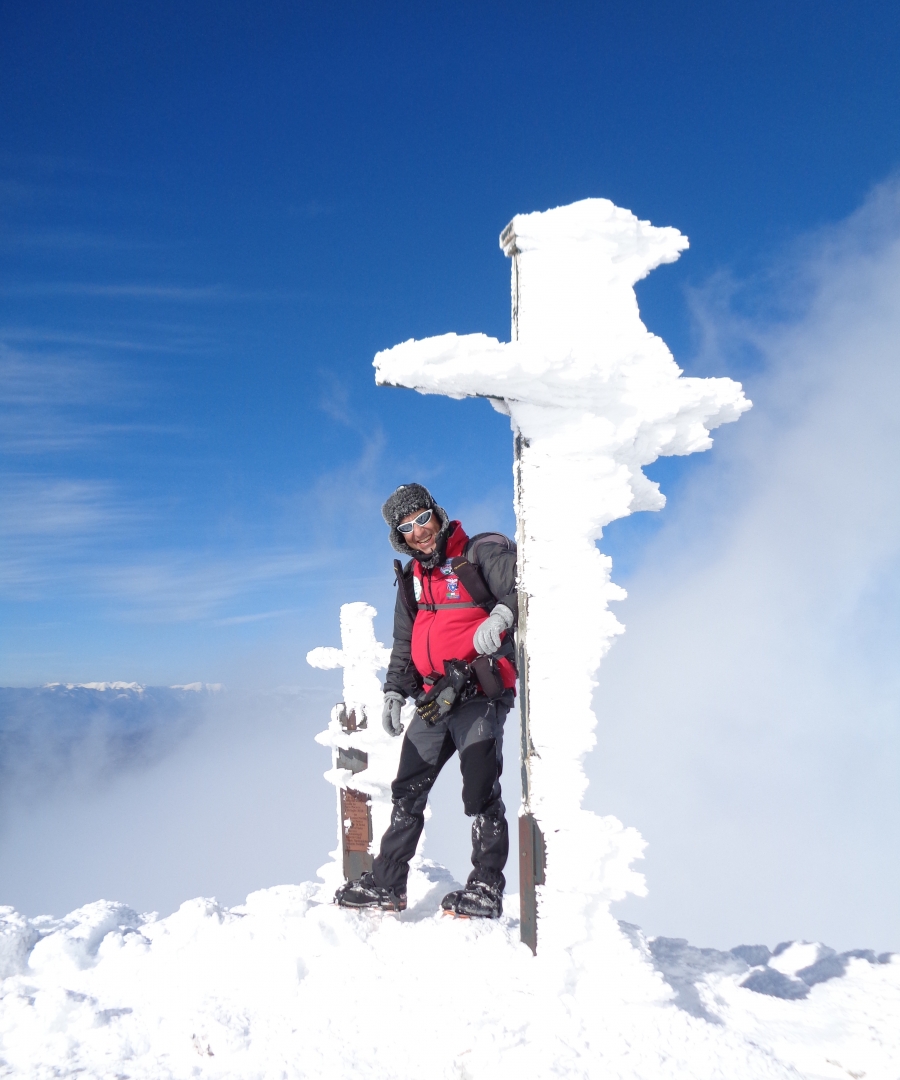 Il vento ghiacciato del Forcellone nel PNALM Sud-Est