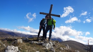 Con la sintonia di Viviana Pintucci per il lungo e panoramico anello sulle cime minori della Marsica